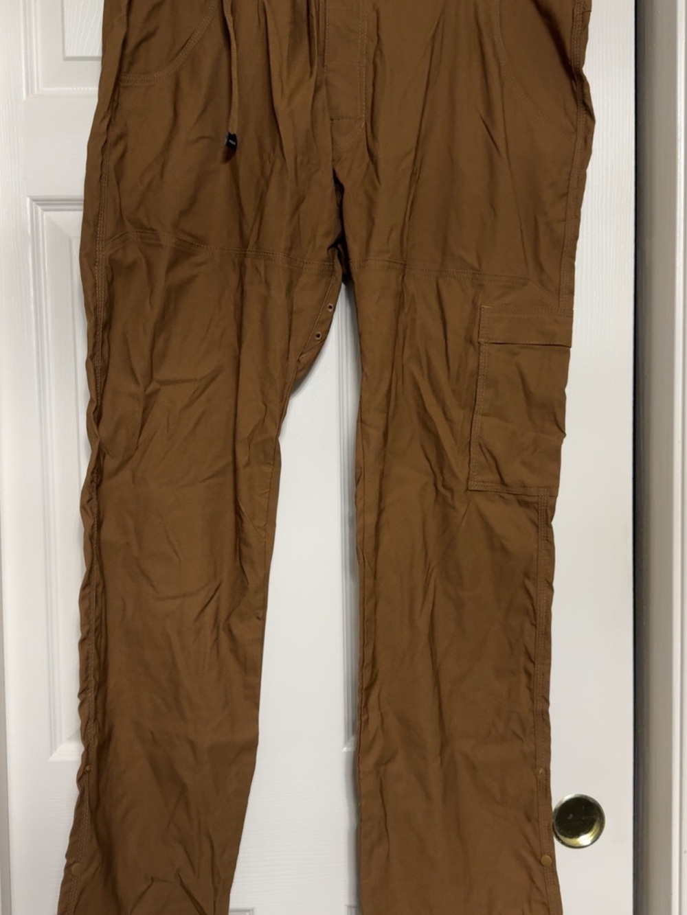 prAna Men’s Cargo Hiking Pants 42x34 Brown Outdoor Trail Pants NWT